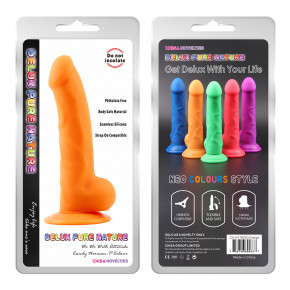 Chisa Novelties | Фаллоимитатор оранж Chisa Norman.P-Green Realistic Dildo. Цена: 995 грн