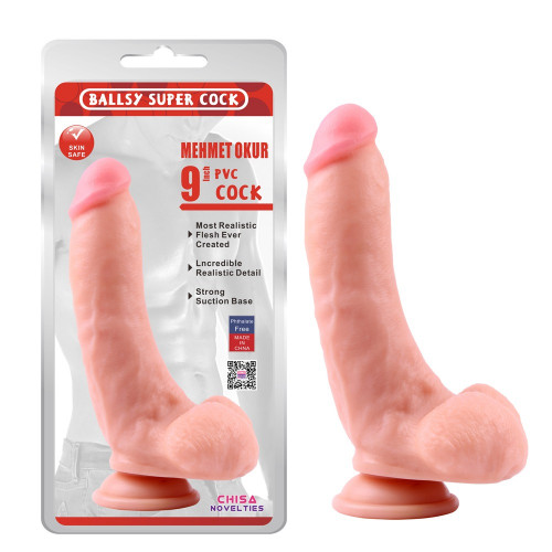 Chisa Novelties | Фаллоимитатор с яичками на присоске Chisa Ballsy Super Cock 9, телесный. Ціна 1850 грн Chisa Novelties | Фаллоимитатор с яичками на присоске Chisa Ballsy Super Cock 9, телесный. Ціна 1850 грн