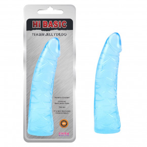 Chisa Novelties | Фаллоимтатор реалистичный Chisa Teaser Jelly Dildo голубой, 18.6 х 4 см. Цена: 995 грн