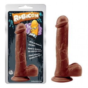 Chisa Novelties | Фаллоимитатор коричневый 22,5 см Rubicon CHISA. Цена: 899 грн