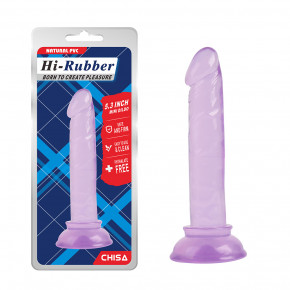 Chisa Novelties | Фаллоимитатор мини Chisa HI-RUBBER 5.3 inch. Цена: 350 грн