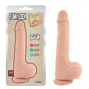 Chisa Novelties | Фаллоимитатор на присоске Chisa T-Skin Fanky Dick 25,5 см. Ціна: 1499 грн