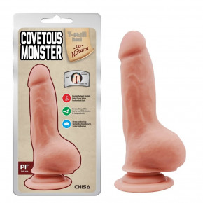 Chisa Novelties | Фаллоимитатор на присоске с хребтом Covetous Monster Flesh Chisa. Цена: 1 150 грн