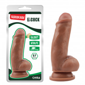 Chisa Novelties | Фалоімітатор мулат Chisa Fashion Dude 6.9. Ціна: 1100 грн