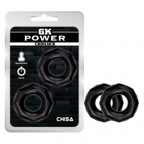 Chisa Novelties | Кольцо эрекционное Chisa GK Power Cadiluck, черное. Ціна: 250 грн