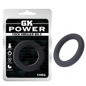 Chisa Novelties | Кольцо эрекционное Chisa GK Power Cock Sweller №5, черное. Ціна: 330 грн