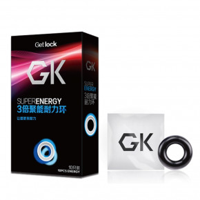 Chisa Novelties | Кольца эрекционные Chisa Get Lock Super Energy (цена за упаковку, 10 шт.). Цена: 750 грн