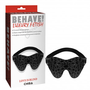 Chisa Novelties | Маска на очі Chisa Behave LOVE IS BLIND. Ціна: 350 грн