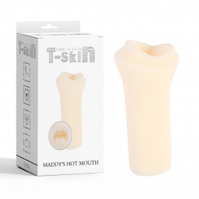 Chisa Novelties | Мастурбатор ротик киберкожа T-SKIN № 04 Chisa. Ціна: 500 грн