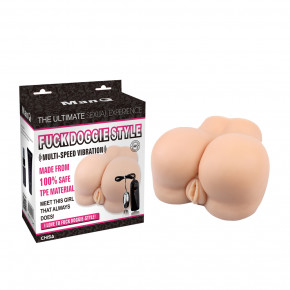 Chisa Novelties | Мастурбатор с вибрацией вагина анус Chisa ManQ Fuck doggie Style. Цена: 7 800 грн