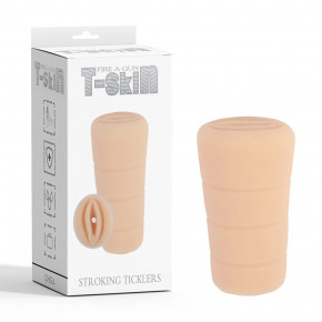 Chisa Novelties | Мастурбатор вагина киберкожа T-Skin Stroking Ticklers Chisa. Ціна: 350 грн