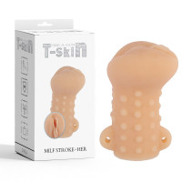  | Мастурбатор вагина с петлей под пальцы T-skin MILF STROKE-HER Chisa. Цена 850 грн