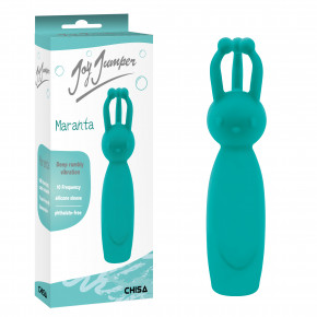 Chisa Novelties | Мини вибратор клиторальный Chisa Joy Jumper Maranta, бирюзовый. Цена: 1 395 грн