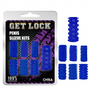 Chisa Novelties | Набір насадок на пеніс Chisa gen lock. Ціна: 525 грн