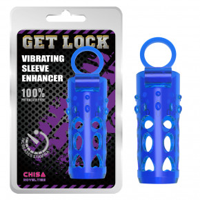 Chisa Novelties | Насадка Chisa - Vibrating Sleeve Enhancer синяя. Цена: 295 грн
