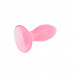 Chisa Novelties | Пробка анальная на присоске Chisa Hi-Rubber Butt Plug. розовый. Цена 550 грн. Фото: 4