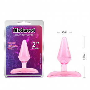 Chisa Novelties | Пробка анальная Chisa Mis Sweet, розовая. Цена: 290 грн