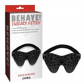 Chisa Novelties | Маска для глаз-Behave! Love Is Blind Black. Цена: 354 грн