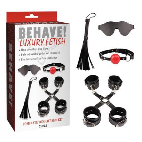 Chisa Novelties | БДСМ набір - Behave! Dominate Tonight S & M Kit. Ціна: 1519 грн