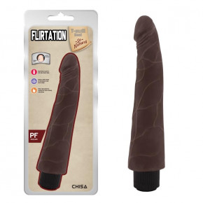 Chisa Novelties | Вибратор - T-skin ReaL Flirtation Brown. Цена: 948 грн