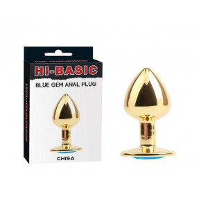 Chisa Novelties | Анальная пробка-Hi-Basic Blue Gem Anal Plug. Цена: 340 грн