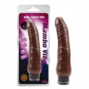 Chisa Novelties | Реалистичный вибратор Chisa Real Touch XXX Mambo Vibe Brown. Цена: 1 250 грн