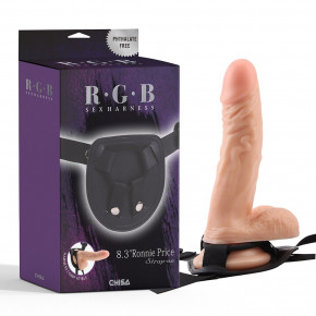 Chisa Novelties | Страпон Chisa RGB 8.3