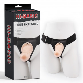 Chisa Novelties | Страпон-фаллопротез без вібрації Hi-Basic Vibrating Flesh Strap on Ha. Ціна: 1135 грн