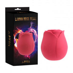 Chisa Novelties | Вакуумный клиторальный стимулятор Chisa Rose Petal (Rose Red). Ціна: 1399 грн
