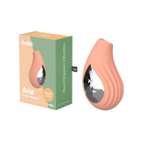 Chisa Novelties | Вакуумный стимулятор для клитора с вибрацией Aria Chisa Kissen, силиконовый. Цена 2 689 грн
