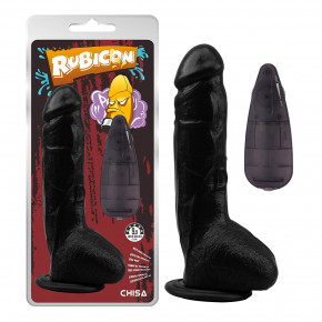 Chisa Novelties | Вибратор реалистичный с пультом управления Chisa Rubicon, черный. Ціна: 2450 грн