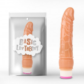 Chisa Novelties | Вибратор реалистичный Chisa Basic Luv Theory на батарейках, бежевый. Ціна: 599 грн