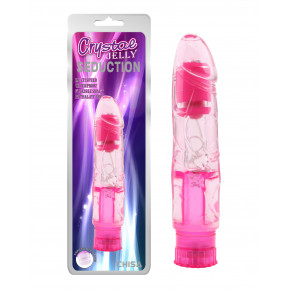 Chisa Novelties | Вибратор реалистичный на батарейках Chisa Crystal Jelly Seduction, розовый. Цена: 743 грн