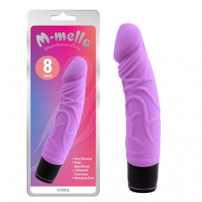 Chisa Novelties | Вибратор силиконовый Chisa M-Mello Thick Realistic, фиолетовый. Цена: 1 199 грн