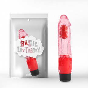 Chisa Novelties | Вибратор реалистичный Chisa Basic Luv Theory Realistic Vibe, красный. Цена: 675 грн