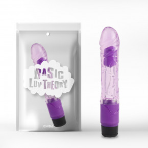 Chisa Novelties | Вибратор универсальный на батарейках Chisa Basic Luv Theory Realistic Vibe, фиолетовый. Ціна: 795 грн