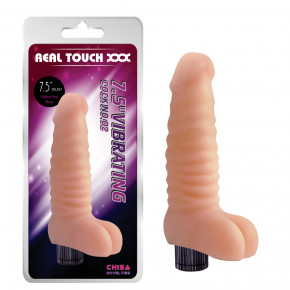Chisa Novelties | Вібратор Chisa Real Touch 7.5 Vibrating Cock No.02. Ціна: 1065 грн