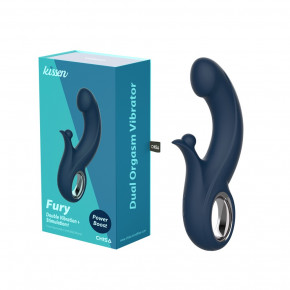 Chisa Novelties | Вибратор Fury двойная вибрация и стимуляция Chisa. Цена: 3 555 грн