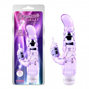Chisa Novelties | Вибратор-кролик Chisa Crystal Jellie Pleaser. Ціна: 973 грн