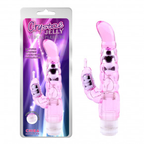 Chisa Novelties | Вибратор-кролик Chisa Crystal Jellie Pleaser. Цена: 1 145 грн