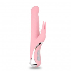 Chisa Novelties | Вибратор-кролик рельефный Chisa розовый. Ціна: 2550 грн