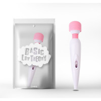 Chisa Novelties | Вибратор микрофон Chisa Basic Luv Theory, бело-розовый. Цена 722 грн