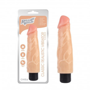 Chisa Novelties | Вибратор реалистичный Chisa RealsTouch Classic, бежевый. Ціна: 1100 грн