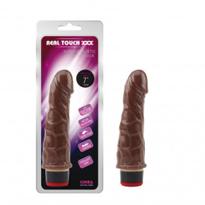 Chisa Novelties | Вибратор реалистичный Chisa RealTouch, коричневый. Цена: 799 грн