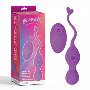 Chisa Novelties | Виброяйцо с дистанционным пультом управления Chisa M-mello, фиолетовое. Цена: 2 690 грн