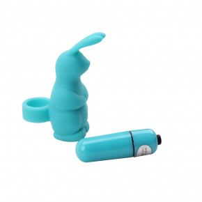 Chisa Novelties | Вибромассажер на палец Sweeiie Rabbit, Blue Chisa. Цена: 587 грн