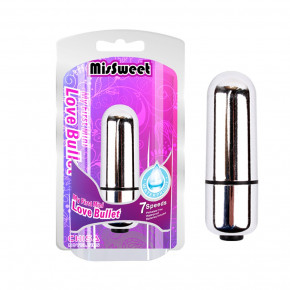 Chisa Novelties | Вибропуля Chisa Mis Sweet Love Bullet, серебристый. Цена: 299 грн
