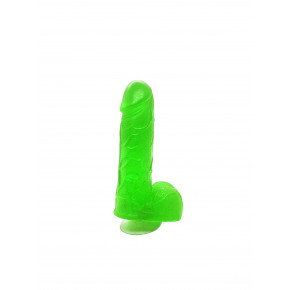 Чистый Кайф | Крафтовое мыло-член с присоской Чистый Кайф Green size S натуральное. Цена: 159 грн