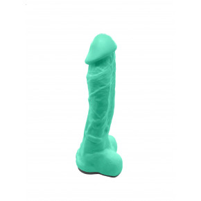 Чистый Кайф | Крафтовое мыло-член с присоской Turquoise size XL. Цена: 369 грн