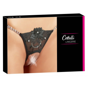 Cottelli Collection | Стринги String Rhinestones S/M. Цена: 1 390 грн